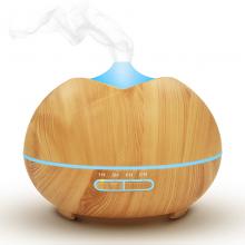 400ML Wooden grain Aroma diffuser mist humidifier for Yoga